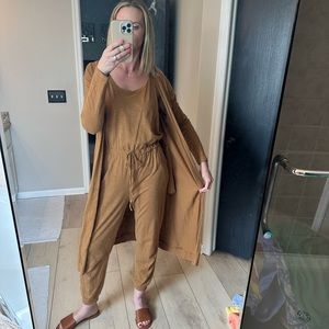 Jumpsuit and Cardigan from My Ellement